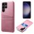 Köp Läderskal Kortfack Samsung Galaxy S24 Ultra Rosa Online
