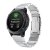 Garmin Fenix 6X Pro med silverfärgat länkarmband i rostfritt stål