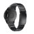 Svart länkarmband till Garmin Fenix 6X Pro sett bakifrån