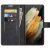 Leather Wallet Samsung Galaxy S22 Ultra Black - Techhuset.se
