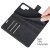 Leather Wallet Samsung Galaxy S22 Ultra Black - Techhuset.se
