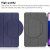 Lenovo Tab M10 Plus (3rd gen) Fodral Tri-fold Mörkblå - Techhuset.se