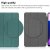 Lenovo Tab M10 Plus (3rd gen) Fodral Tri-fold Mörkgrön - Techhuset.se