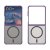 Magnetic MagSafe Skal Samsung Galaxy Z Flip 7 Matt Lila