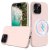 MagSafe Silikonskal iPhone 16 Pro Rosa
