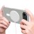 Visar greppvänligt iPhone 17 Air MagSafe-skal i genomskinlig design – perfekt passform