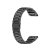 Svart metallarmband till Garmin Fenix 8 43mm – helvy framifrån