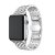 Metallarmband i Fjärilspänne Apple Watch Series 11 42mm Silver