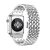 Metallarmband i Fjärilspänne Apple Watch Series 10 42mm Silver
