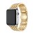 Köp Metallarmband i Fjärilspänne Apple Watch 41mm Series 9 Guld Online
