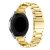 Metallarmband till Garmin Vivoactive 4 Guld - baksida