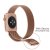 Köp Milanese Loop Armband Apple Watch 41mm Series 9 Roséguld Online