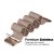 Köp Milanese Loop Armband Apple Watch 41mm Series 9 Roséguld Online