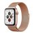 Köp Milanese Loop Armband Apple Watch 41mm Series 9 Roséguld Online