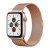 Köp Milanese Loop Armband Apple Watch 42/44/45/49mm Roséguld Online