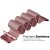 Milanese Loop Armband Apple Watch Series 11 46mm Rosa - passform