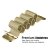 Köp Milanese Loop Armband Apple Watch Ultra 2 49mm Guld Online