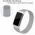 Techhuset Milanese Loop Armband Fitbit Charge 3/4 Silver Bild 4