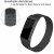 Techhuset Milanese Loop Armband Fitbit Charge 3/4 Svart Bild 3