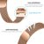 Köp Milanese Loop Armband Fitbit Inspire 3 Roséguld Online
