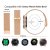Köp Milanese Mesh Bracelet Samsung Galaxy Watch 6 Classic 43mm Roséguld Online