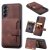 Köp Multi-Slot Skal RFID-skydd Samsung Galaxy S23 FE Brun Online