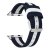 Köp Nylonarmband Apple Watch 45mm Series 9 Blå/Vit Online