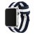 Köp Nylonarmband Apple Watch 45mm Series 9 Blå/Vit Online
