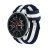 Techhuset Nylonarmband Samsung Galaxy Watch 46mm Blå/Vit Bild 1