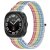 Nylonarmband Samsung Galaxy Watch Ultra 47mm Regnbåge