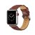 Premium Leather Band Apple Watch Series 11 46mm Brown - framvy