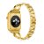 Rhinestone Kristallarmband Apple Watch Series 11 46mm Guld