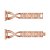 Rhinestone Kristallarmband Garmin Venu Roséguld . längd
