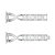 Rhinestone Kristallarmband Garmin Vivoactive 3 Silver - längd