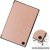 Samsung Galaxy Tab A8 10.5 Fodral Tri-fold Roséguld - Techhuset.se