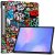 Samsung Galaxy Tab S10 FE Plus Fodral Tri-fold Graffiti