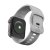 Silikonarmband Apple Watch Series 11 46mm grå - bakvy