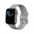 Silicone Band Apple Watch 42/44/45 Grey - Techhuset.se