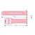 Silicone Band Apple Watch Series 10 46mm Pink
