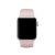 Silikonarmband Apple Watch Series 11 46mm Ljusrosa - framifrån