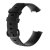 Techhuset Silikonarmband Fitbit Charge 3/4 Svart bild på baksidan av armbandet utan klockan
