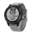 silikonarmband i grått för Garmin Fenix 8 Pro 47mm – visning framifrån