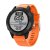 Garmin Fenix 8 Pro 47mm med orange silikonarmband – framsida