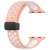 Köp Silikonarmband Sport Apple Watch 41mm Series 9 Rosa/Vit Online