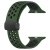 Köp Silikonarmband Sport Apple Watch 45mm Series 9 Grön/Svart Online