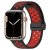 Köp Silikonarmband Sport Apple Watch 45mm Series 9 Svart/Röd Online