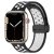 Köp Silikonarmband Sport Apple Watch 42/44/45/49 mm Svart/Vit Online