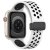 Silikonarmband Sport Apple Watch Series 10 46mm Vit/Svart