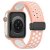Köp Silikonarmband Sport Apple Watch Ultra 3 49mm Rosa/Vit Online