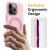 Kickstand MagSafe skal iPhone 16 Pro Max Rosa
